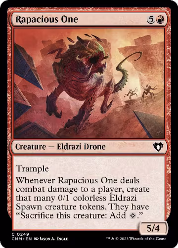 Rapacious One (249), Commander Masters — Magic card price