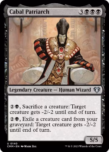 Cabal Patriarch (140), Commander Masters — Magic card price