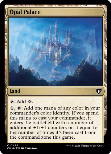 Opal Palace (422), Commander Masters — Magic card price