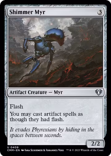 Shimmer Myr (409), Commander Masters — Magic card price