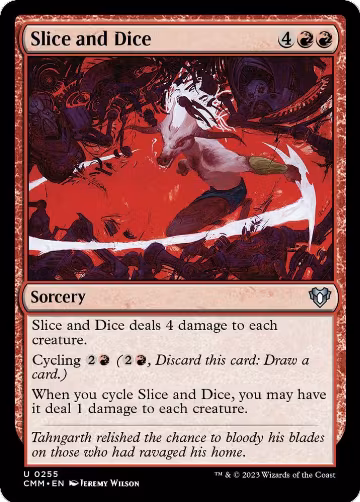 Slice and Dice (255), Commander Masters — Magic card price