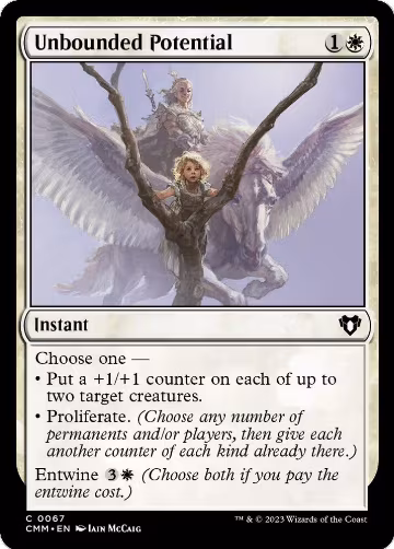 Unbounded Potential (67), Commander Masters — Magic card price