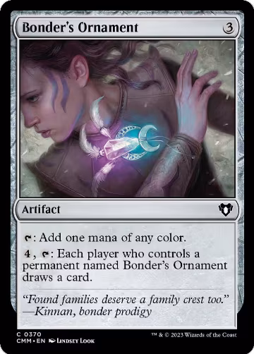 Bonder's Ornament (370), Commander Masters — Magic card price