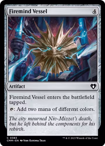 Firemind Vessel (383), Commander Masters — Magic card price