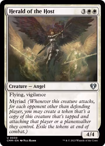 Herald of the Host (30), Commander Masters — Magic card price