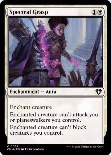 Spectral Grasp (58), Commander Masters — Magic card price