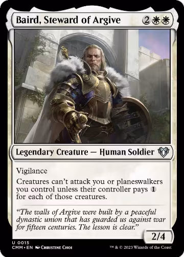Baird, Steward of Argive (15), Commander Masters — Magic card price