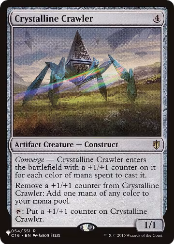 Crystalline Crawler (C16) (054/351), The List Reprints — Magic card price