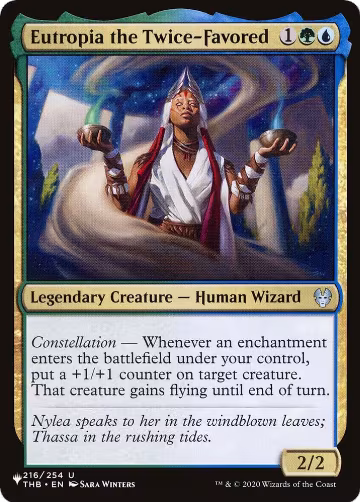 Eutropia the Twice-Favored (216/254), The List Reprints — Magic card price