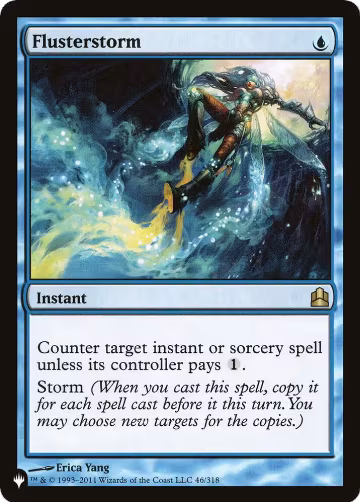 Flusterstorm (46/318), The List Reprints — Magic card price