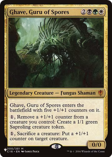 Ghave, Guru of Spores (200/351), The List Reprints — Magic card price