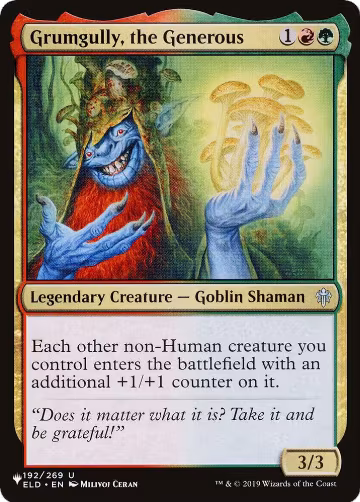 Grumgully, the Generous (192/269), The List Reprints — Magic card price