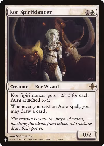 Kor Spiritdancer (31/248), The List Reprints — Magic card price