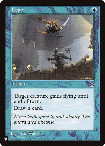 Leap, The List Reprints — Magic card price