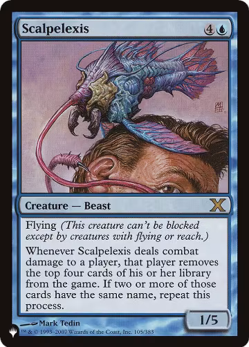 Scalpelexis (105/383), The List Reprints — Magic card price