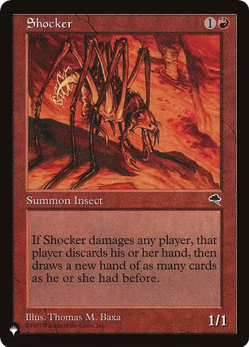 Shocker, The List Reprints — Magic card price