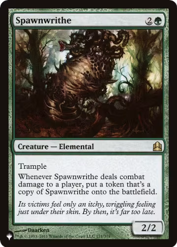 Spawnwrithe (171/318), The List Reprints — Magic card price