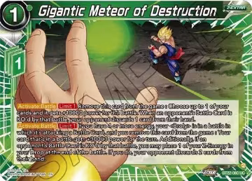 Gigantic Meteor of Destruction (BT22-060), Critical Blow — DB Super card price