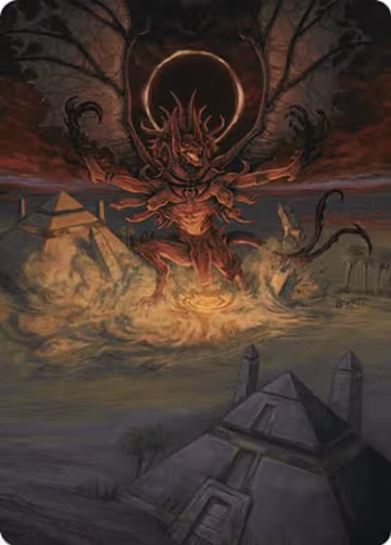 Dread Return Art Card (36), Art Series: Commander Masters — Magic card price