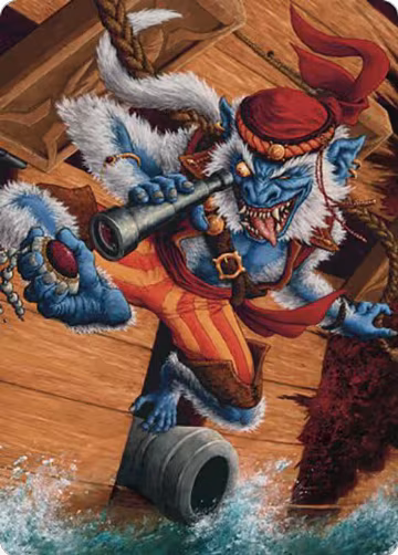 Treasure Nabber Art Card (40), Art Series: Commander Masters — Magic card price