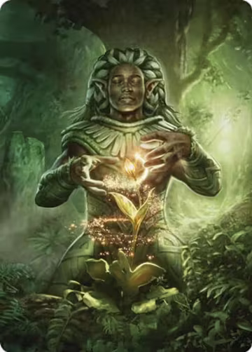 Elvish Mystic Art Card (41), Art Series: Commander Masters — Magic card price