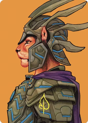 Kemba, Kha Regent Art Card (2) (Gold-Stamped Signature) (51), Art Series: Commander Masters — Magic card price