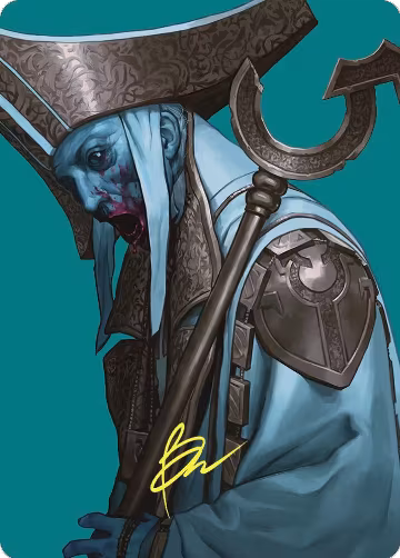 Mikaeus, the Unhallowed Art Card (Gold-Stamped Signature) (54), Art Series: Commander Masters — Magic card price