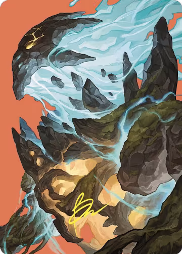 Maelstrom Wanderer Art Card (Gold-Stamped Signature) (58), Art Series: Commander Masters — Magic card price