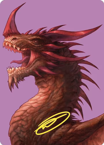 The Ur-Dragon Art Card (Gold-Stamped Signature) (61) — card price