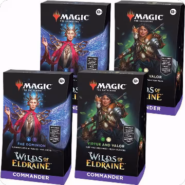 Wilds of Eldraine Commander Deck Case, Commander: Wilds of Eldraine — Magic sealed product price