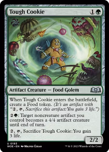 Tough Cookie (193), Wilds of Eldraine — Magic card price