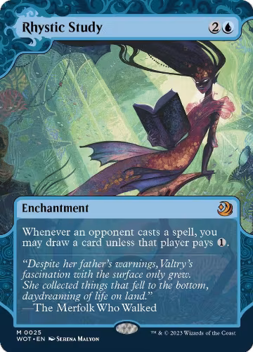Rhystic Study (25), Wilds of Eldraine: Enchanting Tales — Magic card price