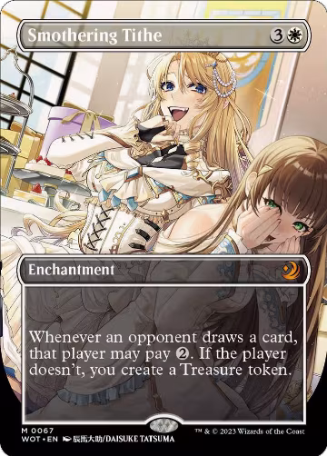 Smothering Tithe (Anime Borderless) (67), Wilds of Eldraine: Enchanting Tales — Magic card price