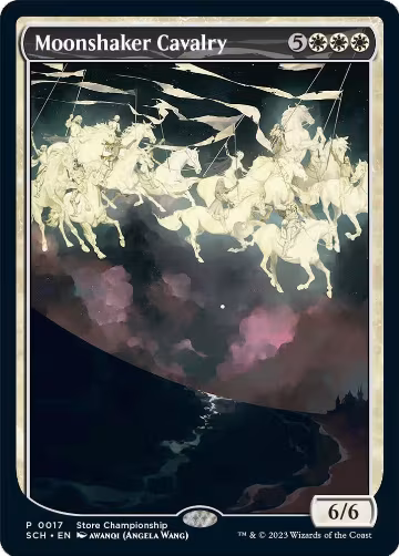 Moonshaker Cavalry (17), Game Day & Store Championship Promos — Magic card price