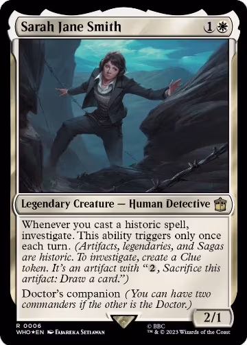 Sarah Jane Smith (6), Universes Beyond: Doctor Who — Magic card price