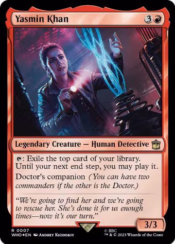 Yasmin Khan (7), Universes Beyond: Doctor Who — Magic card price