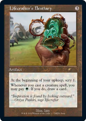 Lifecrafter's Bestiary (Retro Frame) (1), WPN & Gateway Promos — Magic card price