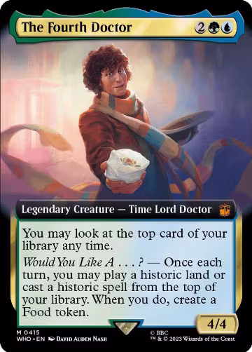 The Fourth Doctor (Extended Art) (415), Universes Beyond: Doctor Who — Magic card price