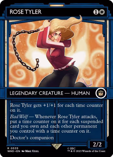 Rose Tyler (Showcase) (535), Universes Beyond: Doctor Who — Magic card price