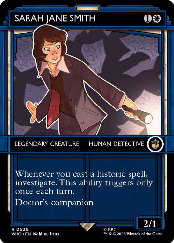 Sarah Jane Smith (Showcase) (536), Universes Beyond: Doctor Who — Magic card price