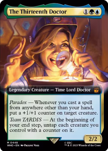 The Thirteenth Doctor (Extended Art) (448), Universes Beyond: Doctor Who — Magic card price