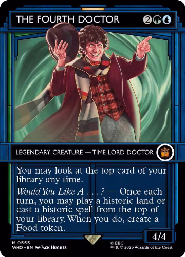 The Fourth Doctor (Showcase) (555), Universes Beyond: Doctor Who — Magic card price