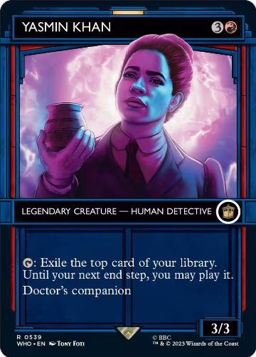Yasmin Khan (Showcase) (539), Universes Beyond: Doctor Who — Magic card price
