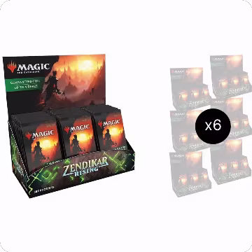 Zendikar Rising - Set Booster Case, Zendikar Rising — Magic sealed product price