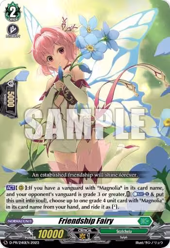 Friendship Fairy (D-PR/240EN), D Promo Cards — Vanguard card price