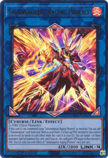Salamangreat Raging Phoenix (LD10-EN005) — card price