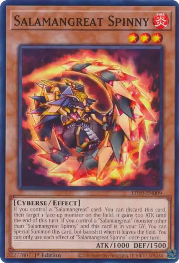 Salamangreat Spinny (LD10-EN009), Legendary Duelists: Soulburning Volcano — Yu-Gi-Oh! card price