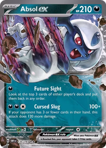 Absol ex - 135/197 (135/197), Obsidian Flames — Pokémon card price