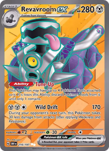 Revavroom ex - 216/197 (216/197), Obsidian Flames — Pokémon card price
