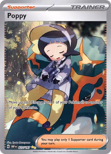 Poppy - 227/197 (227/197), Obsidian Flames — Pokémon card price